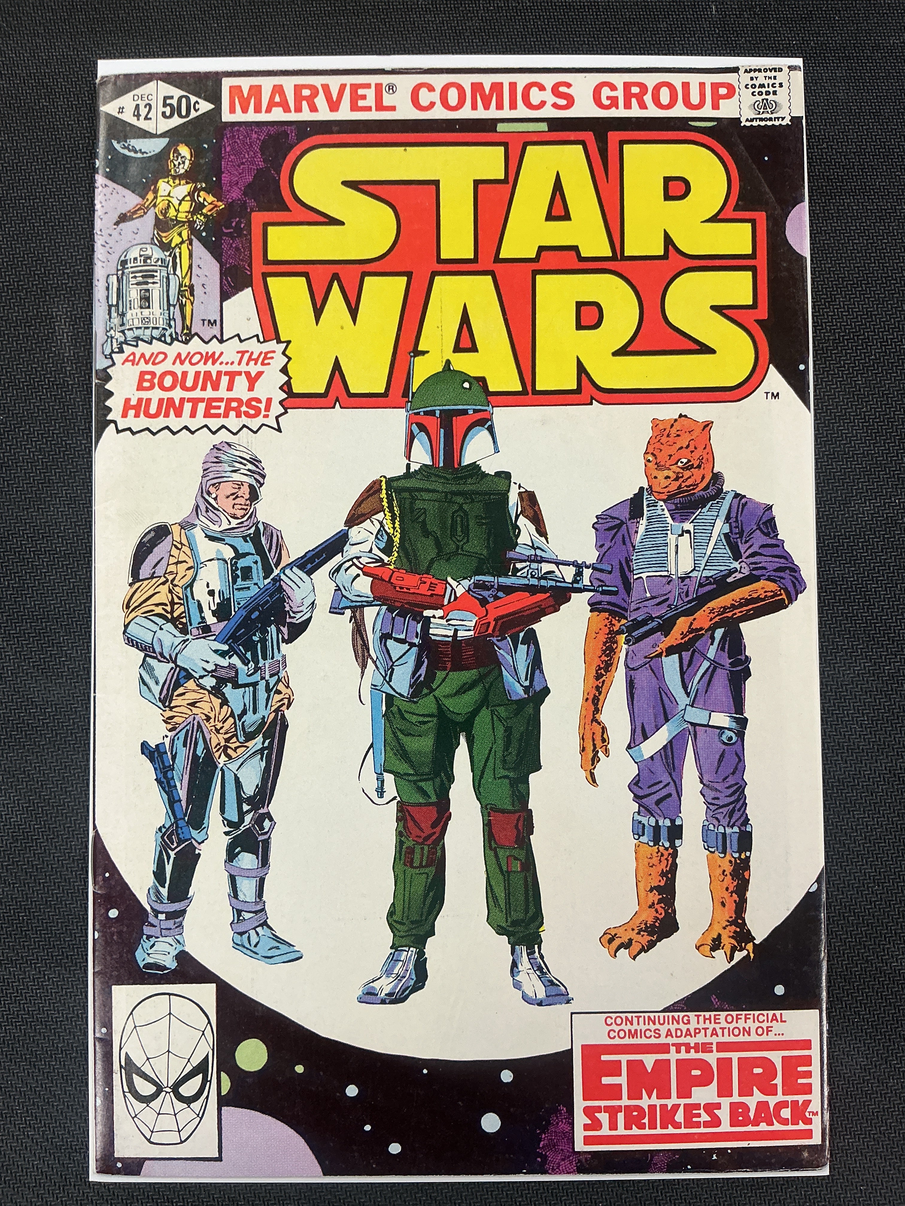 Star Wars (1977 Series) #42 (6.0) 1st Appearance of Boba Fett, IG-88D, Bossk and Dengar (Bounty Hunters) 1st Full Appearance of Yoda