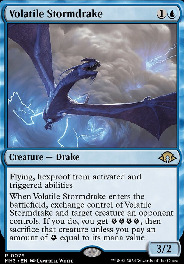 Volatile Stormdrake [#0079] (MH3-R)