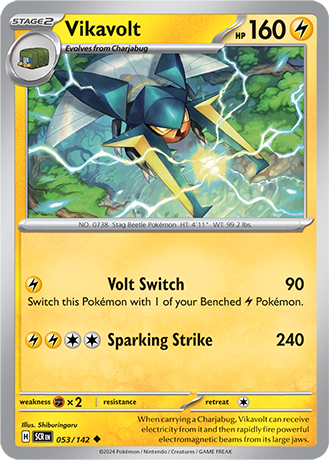 Vikavolt - 053/142 (SCR) Uncommon - Near Mint