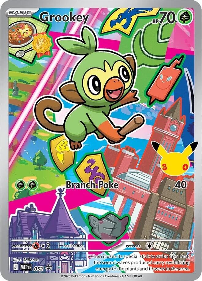 Grookey - 052 (MEP) Promo Near Mint Holofoil