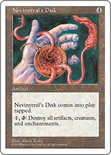 Nevinyrral's Disk (5ED-R)