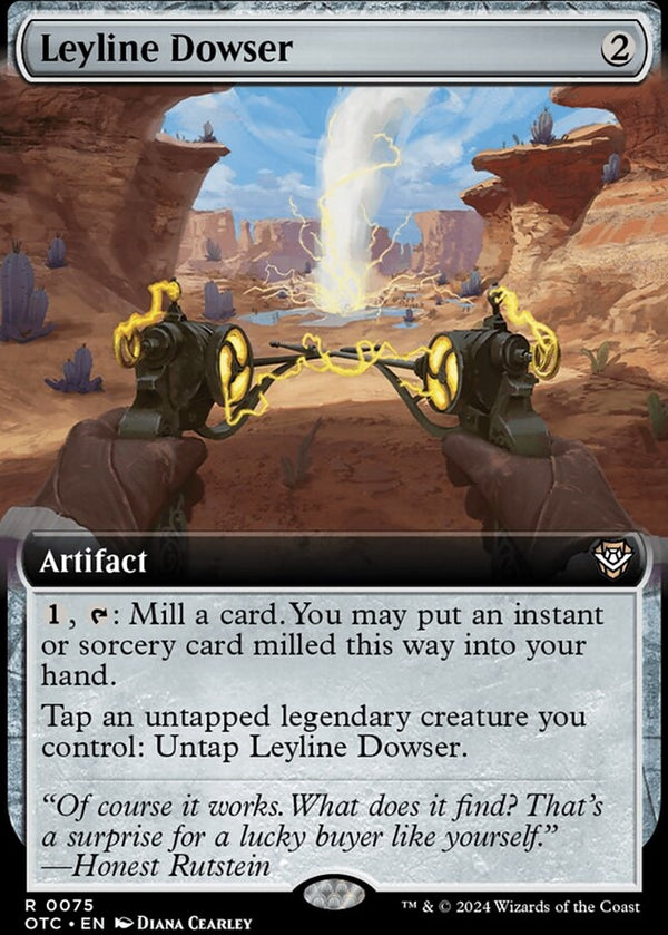 Leyline Dowser [#0075 Extended Art] (OTC-R-FOIL)