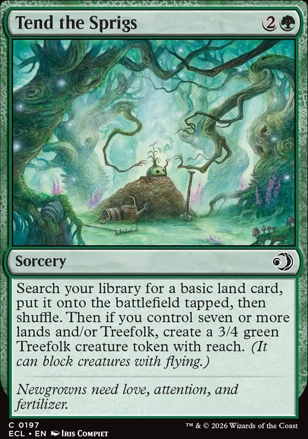 Tend the Sprigs [ #0197 ] (ECL-C)