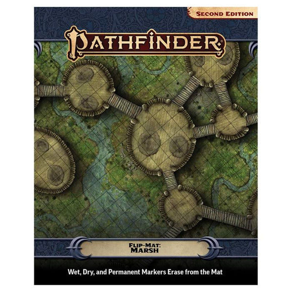 Pathfinder 2nd Edition RPG: Flip-Mat -Marsh