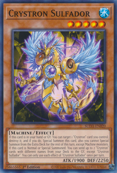 Crystron Sulfador (SUDA-EN020) Common - Near Mint 1st Edition