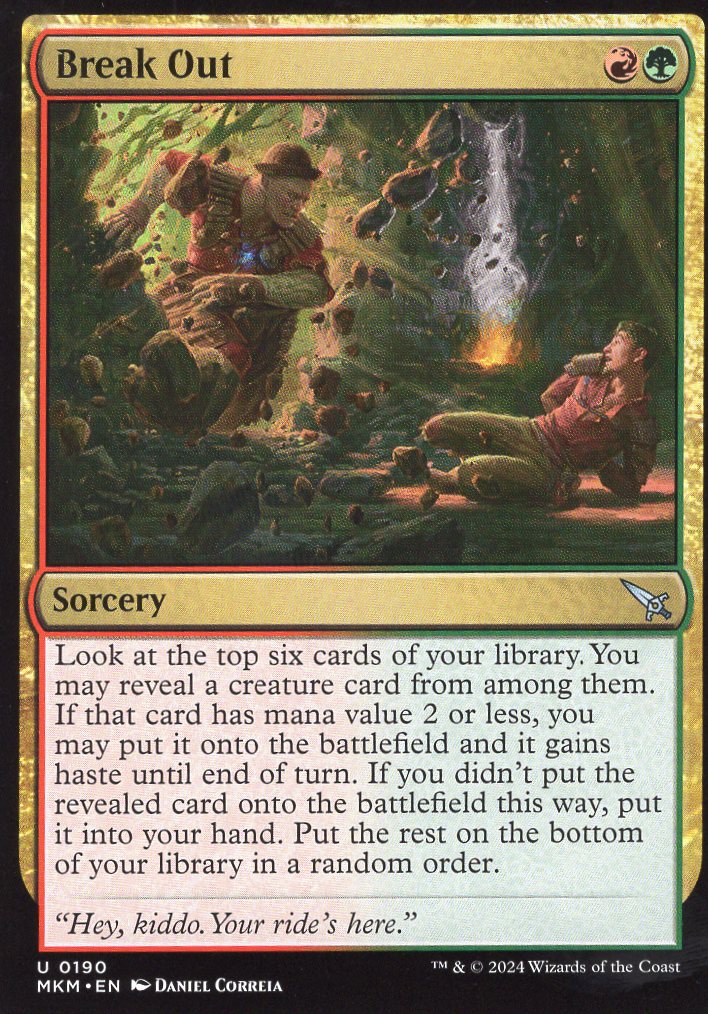 Break Out [#0190-White] (MKM-U)