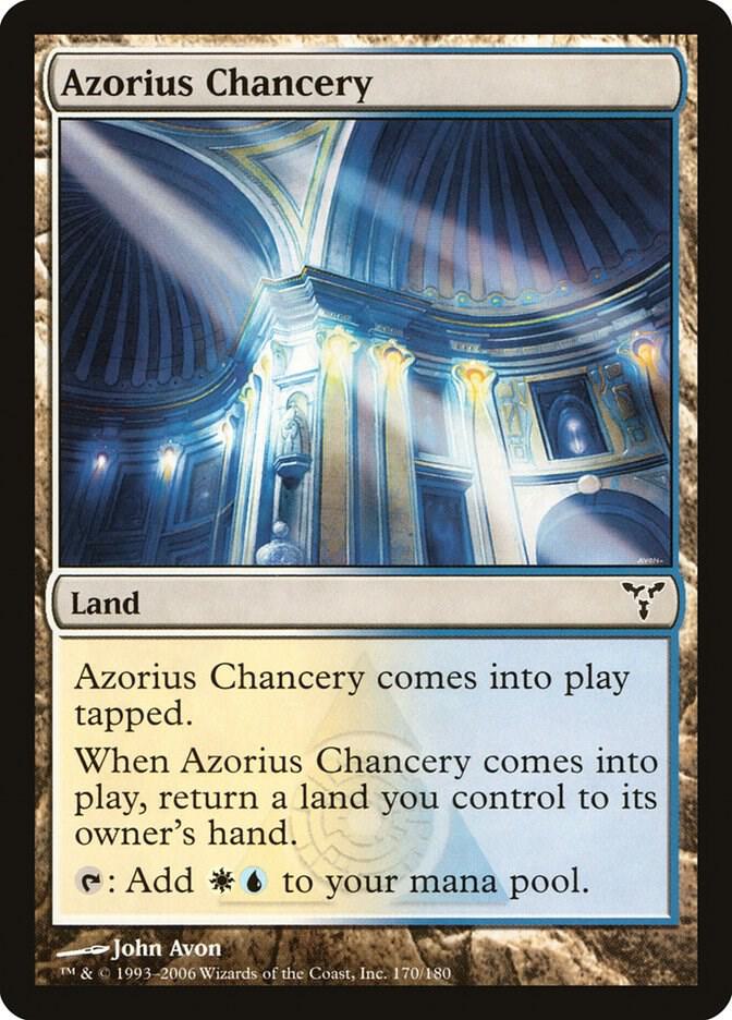 Azorius Chancery (DIS-C) Light Play