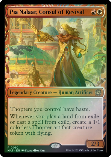 Pia Nalaar, Consul of Revival [#0092] (MAT-R-FOIL)