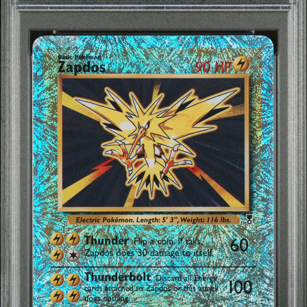 zapdos holographic pokemon card value Zapdos (19/110) Reverse Holo Rare (Graded
