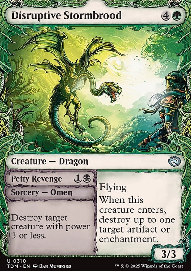 Disruptive Stormbrood // Petty Revenge [ #0310 Draconic Showcase ] (TDM-U)