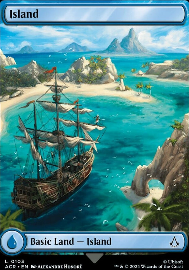 Island [#0103 Full Art] (ACR-C-FOIL)