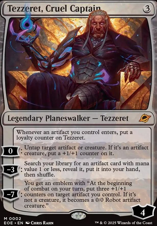 Tezzeret, Cruel Captain [ #0002 ] (EOE-M)