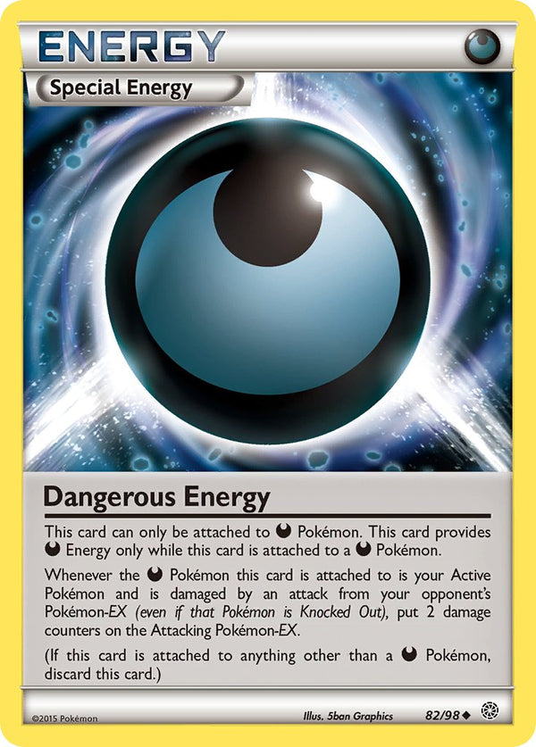 Dangerous Energy - 082/098 (AOR) Uncommon - Near Mint