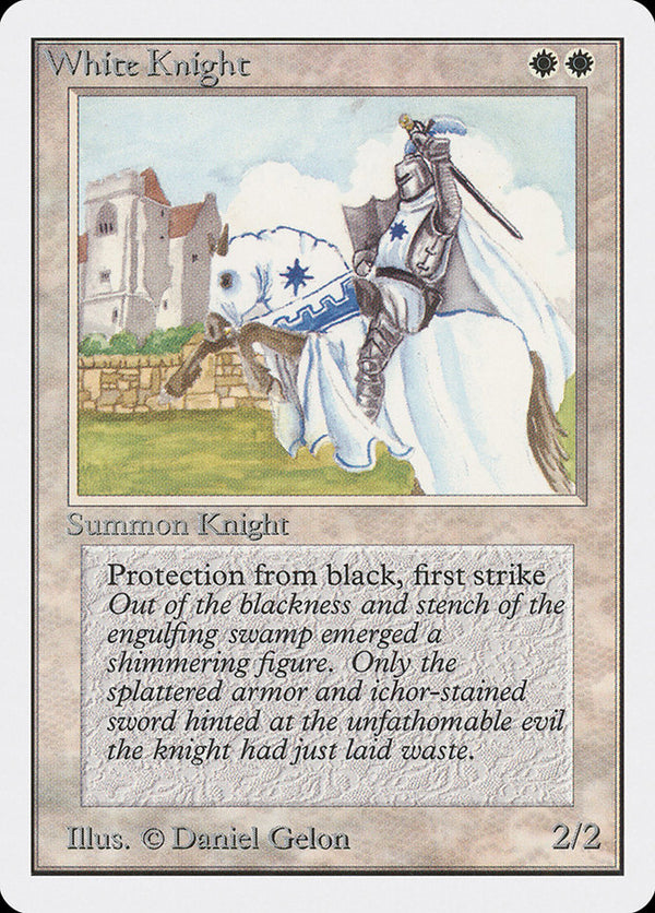 White Knight (2ED-U) Light Play