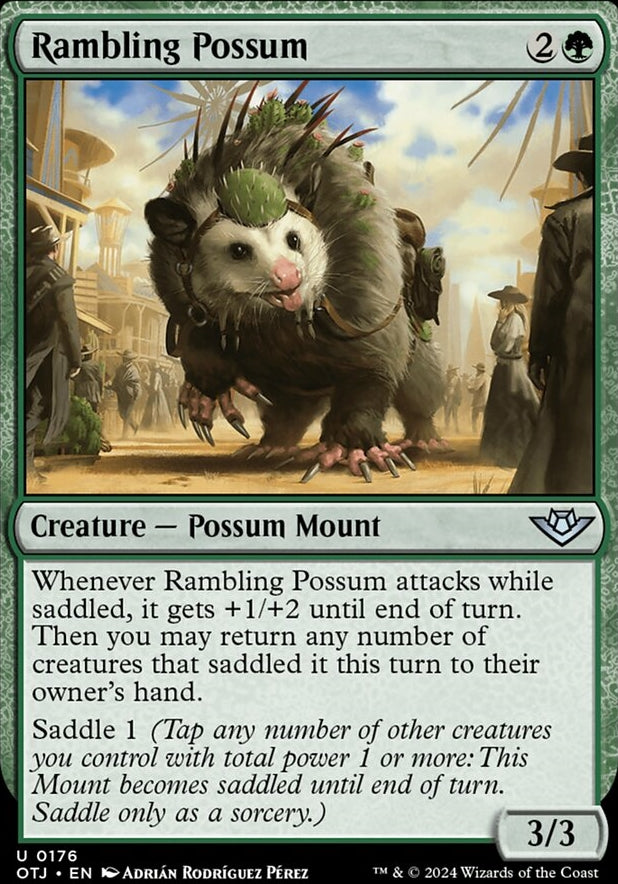 Rambling Possum [#0176] (OTJ-U-FOIL)