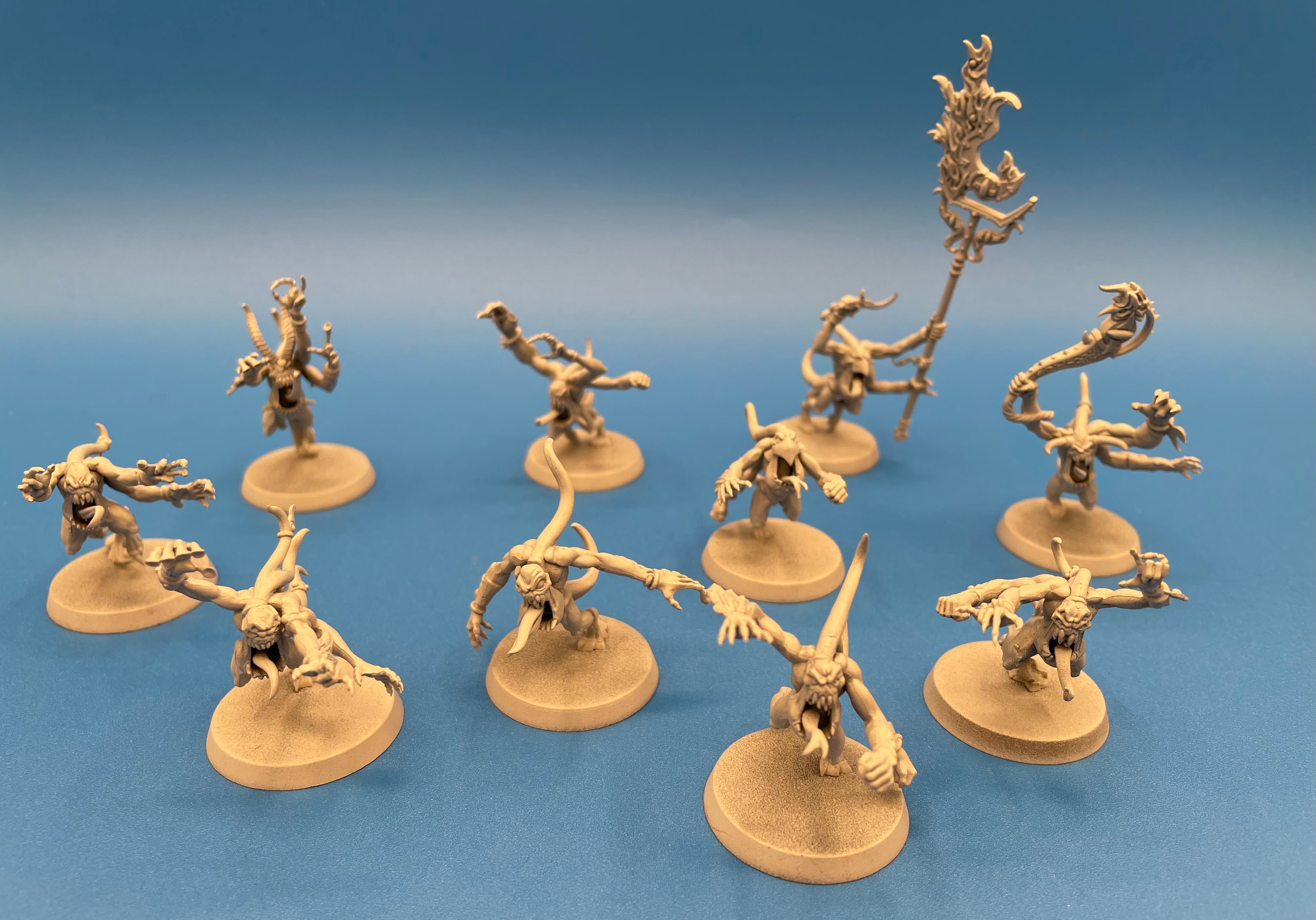 Daemons: Daemons of Tzeentch - Pink Horrors (USED)