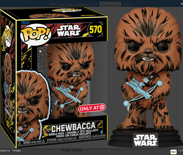 POP Figure: Star Wars #0570 - Chewbacca Retro (Target)