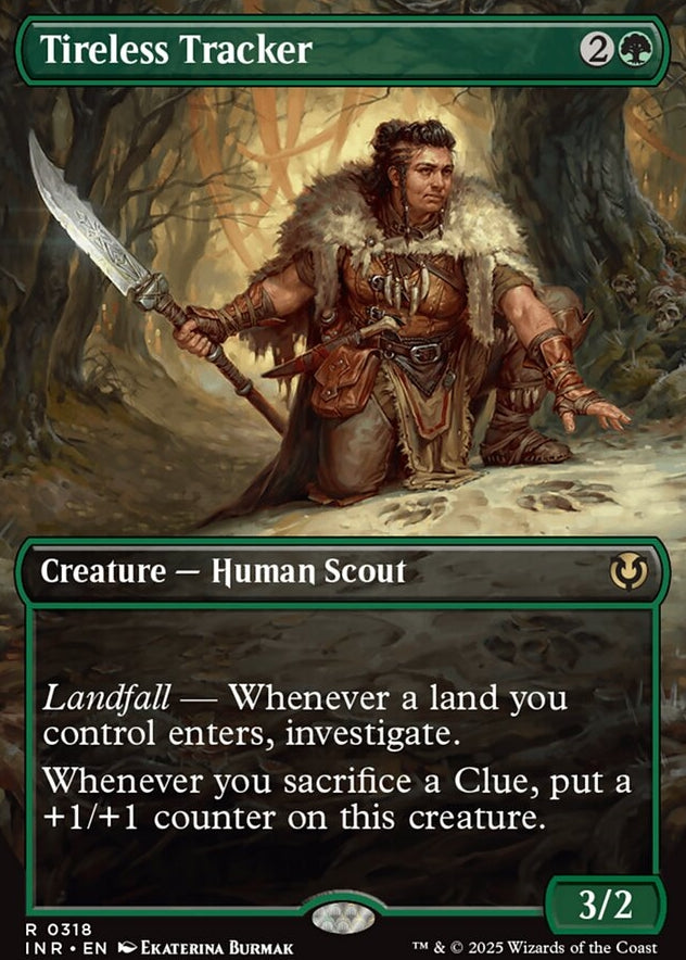 Tireless Tracker [ #0318 Borderless ] (INR-R-FOIL)