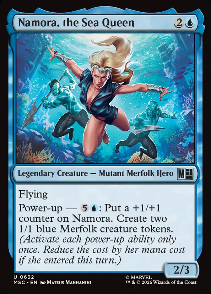 Namora, the Sea Queen [ #0632 ] (MSC-U)