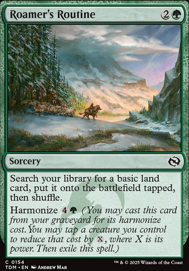 Roamer's Routine [ #0154 ] (TDM-C)