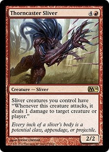 Thorncaster Sliver (M14-R) Moderate Play