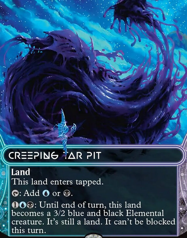Creeping Tar Pit [ #0009 Borderless Stellar Sights ] (EOS-R)