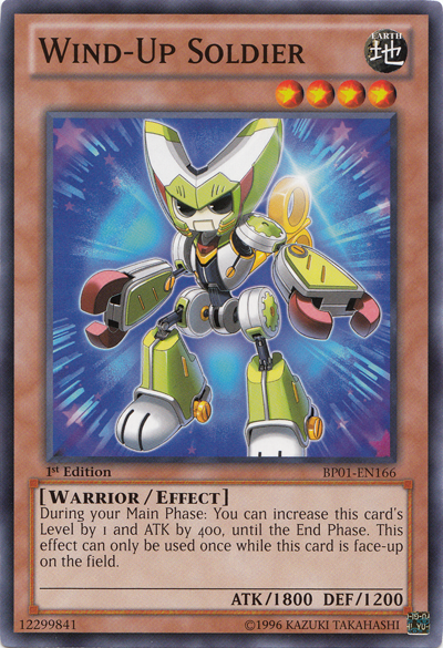 Wind-Up Warrior (BP01-EN170) Common - Near Mint 1st Edition