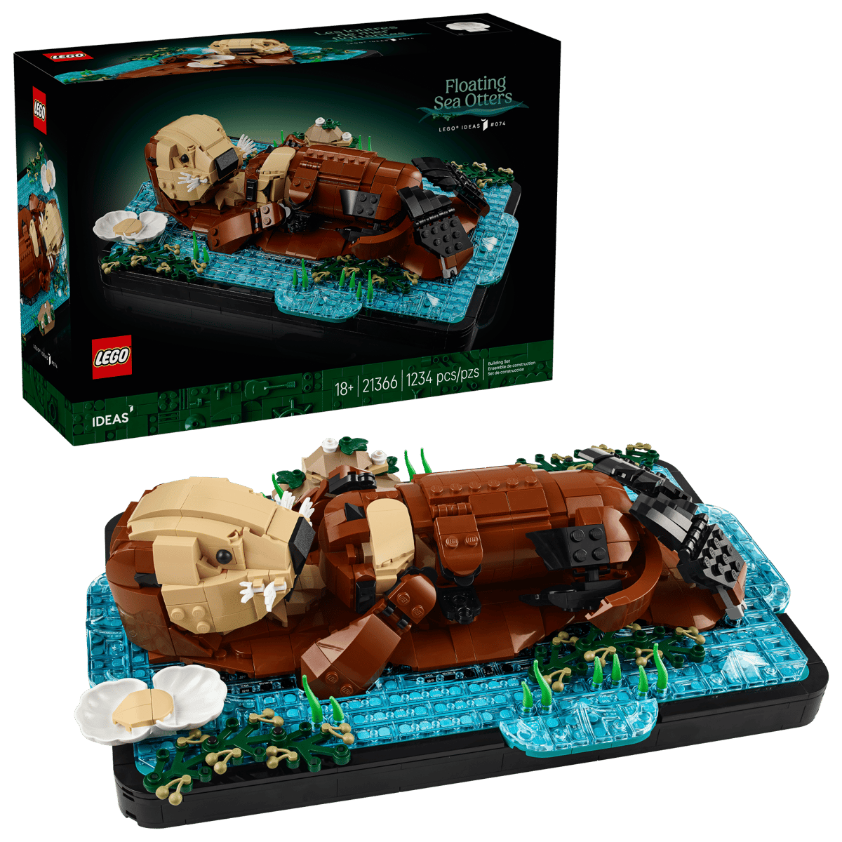 Lego: Ideas - Floating Sea Otters (21366)