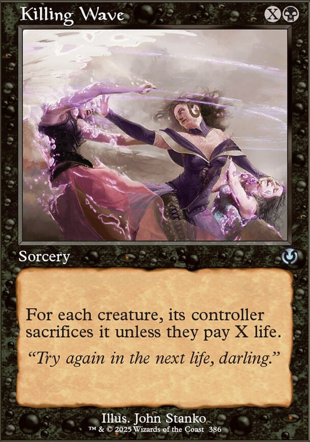 Killing Wave [ #0386 Retro Frame ] (INR-U-FOIL)