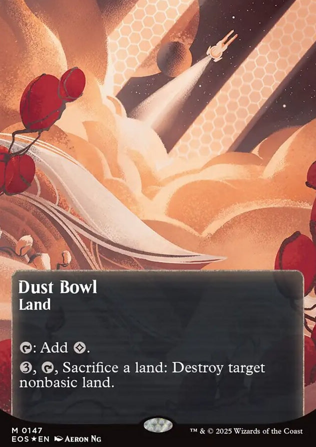 Dust Bowl [ #0147 Galaxy Foil Poster Stellar Sights ] (EOS-M)