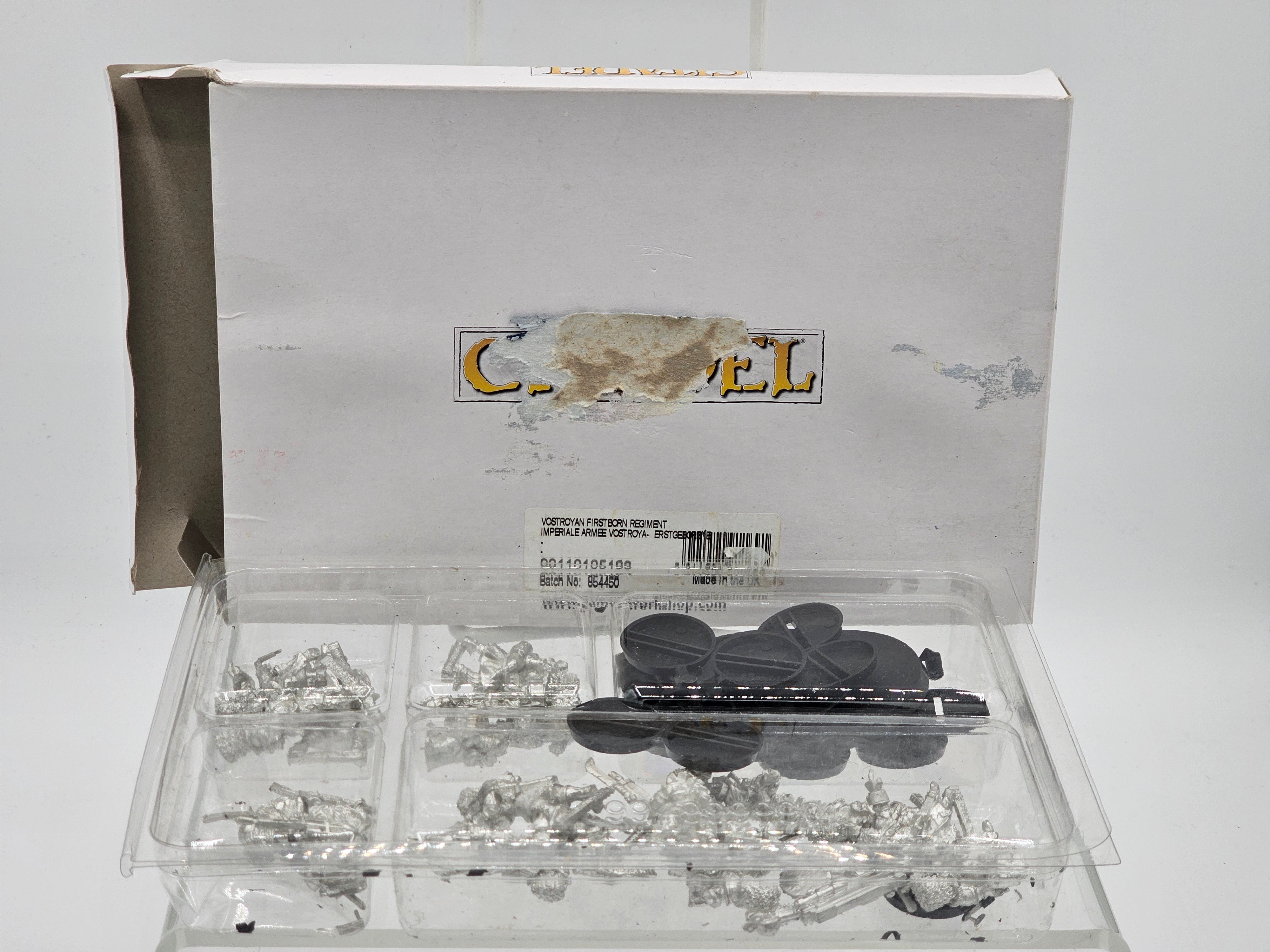 40k: Astra Militarum - Vostroyan Firstborn Squad (Metal) (USED) [LOT #2]