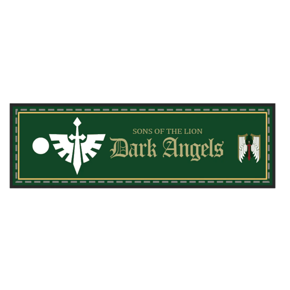Starforged: Warhammer 40K - Forces of the Imperium Morale Velcro Patches - Dark Angels