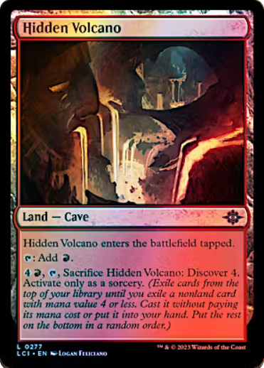Hidden Volcano [#0277] (LCI-C-FOIL)