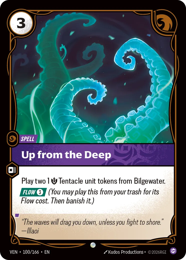 Up from the Deep - 100/166 (VEN) Common