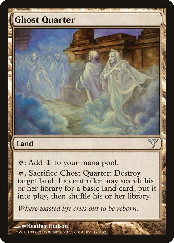 Ghost Quarter (DIS-U) Moderate Play
