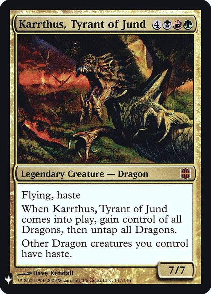Karrthus, Tyrant of Jund (ARB-M-FOIL-LIST)
