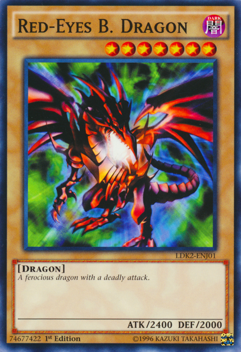 Red-Eyes B. Dragon (LDK2-ENJ01) Common - Near Mint 1st Edition