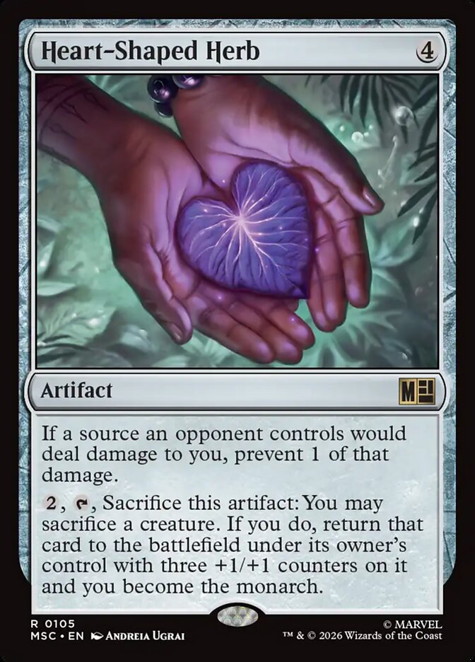 Heart-Shaped Herb [ #0105 Surge Foil ] (MSC-R)