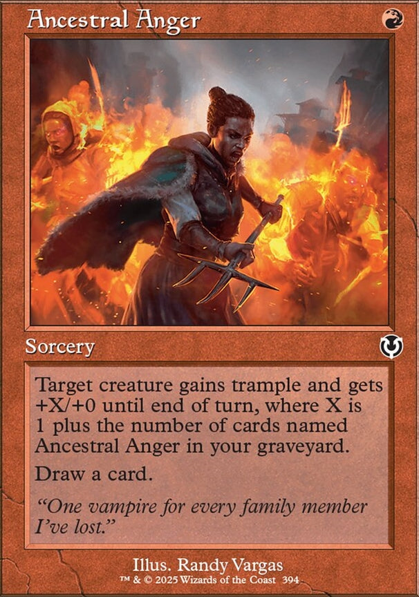 Ancestral Anger [ #0394 Retro Frame ] (INR-C)