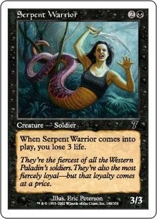 Serpent Warrior (7ED-C)