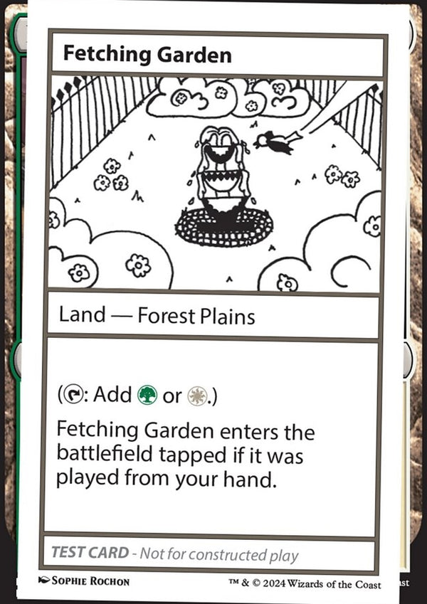 Fetching Garden [#0372 Playtest] (MB2-R)