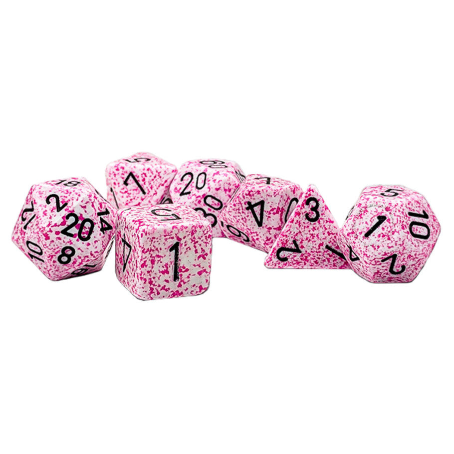 CHX25354: Speckled - Poly Set Pink (7)