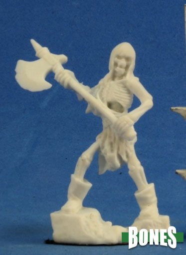 Bones 77241: Skeleton Guardian Axeman (3)