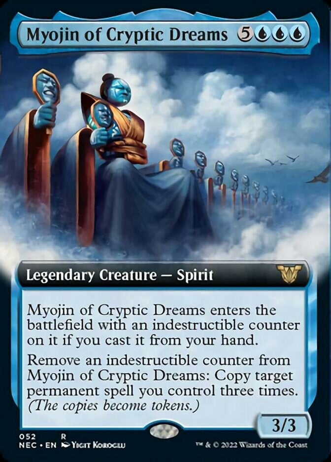 Myojin of Cryptic Dreams [ #0052 Extended Art ] (NEC-R)