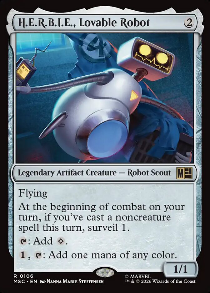 H.E.R.B.I.E., Lovable Robot [ #0106 ] (MSC-R)