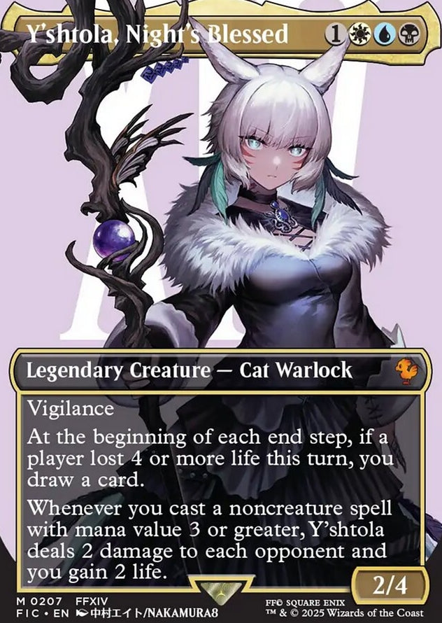 Y'shtola, Night's Blessed [ #0207 Borderless ] (FIC-M)