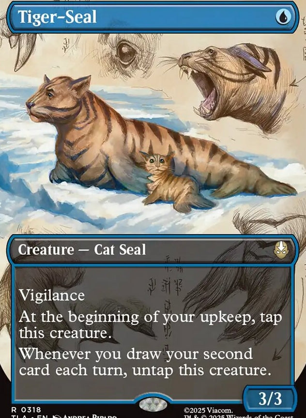 Tiger-Seal [ #0318 Borderless ] (TLA-R)