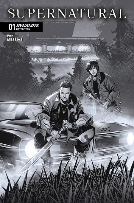 SUPERNATURAL #1 CVR J INC 1:10 EDER MESSIAS LINE ART VAR