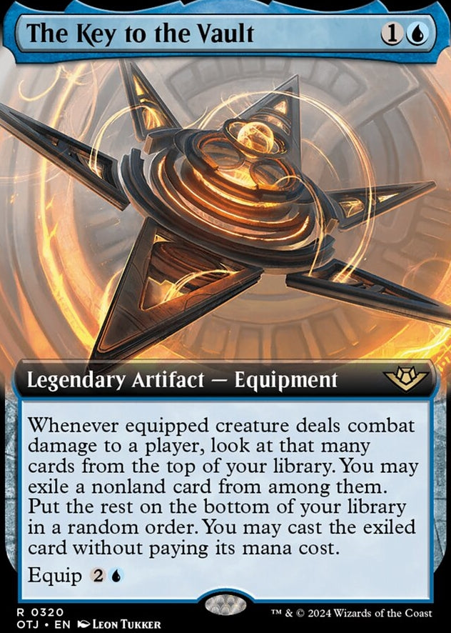 The Key to the Vault [#0320 Extended Art] (OTJ-R)