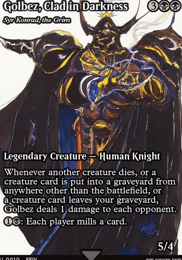 Golbez, Clad in Darkness - Syr Konrad, the Grim [ #0010 Showcase ] (FCA-U)
